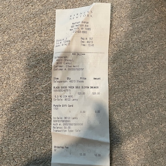 Prada Women’s Black Suede Thick Sole Slipon Sneaker size 6.5 - Picture 2 of 7